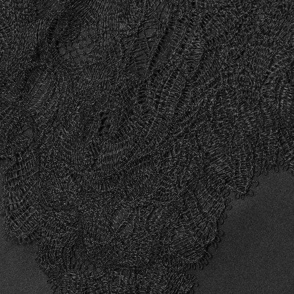 Róhe Black V-Neck Slip Dress - Picture 3 of 7